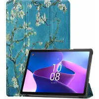 IMoshion Design Trifold Klaphülle für das Lenovo Tab M10 Plus (3rd gen) - Green Plant