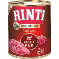 Rinti Singlefleisch Exclusive Ziege Pur 6x800 g