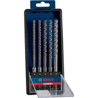 Bosch Expert 7x Robustline 6/6/8/8/10 Mm Sds-plus-bohrer Für Mauerwerk 5 Einheiten