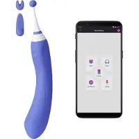 Lovense Hyphy - App-gesteuerter 2-in-1-Vibrator (lila)