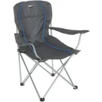 High Peak Salou Faltstuhl 54 x 43,5 x 93 cm dunkelgrau/blau
