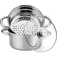 King Hoff Dampfgarer 24 cm Edelstahl 5L KH-3318