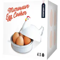 Mikamax - Microwave 4 Eggs Boiler Cooker