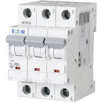 Eaton Power Quality Eaton 236465 Leitungsschutzschalter, 16 A, 3p, Charakteristik: D PXL-D16/3