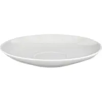 Alessi Untertasse Mami White Porzellan 13 cm (Set von 6)