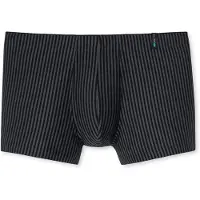 Schiesser Boxershort Herren 149047 Long Life Soft Blue/Black-S