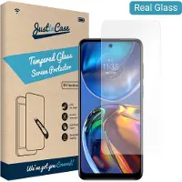 Just in Case Gehärtetes Glas Clear Displayschutzfolie Motorola Moto E32/E32s