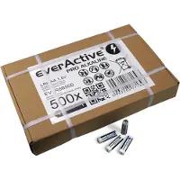 EverActive Pack de 500 piles AA / LR6 1,5 Volts -