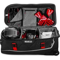 Sparco Kofferraumtasche Kofferraum-Tasche 016437NRRS 400mm 350mm 830mm 142L Polyester 4,7kg
