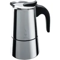 Bialetti Musa Restlyling 10tz, Mokka-Kanne, Edelstahl, Edelstahl, 10 Tassen, CE, 1 Stück(e)