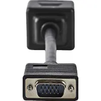 Nedis Valueline, VGA Splitterkabel VGA Male - 2X VGA Female 0,20m - Zwart