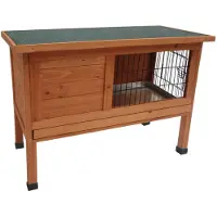 Flamingo Kaninchenstall Bunny 90 91x45x70 cm Braun