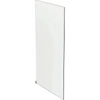 Geberit Duschtrennwand Walk-in 140x200x0,8cm, für Glasanlage, rahmenlos