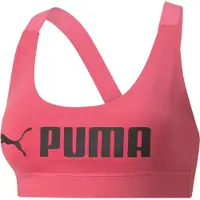 Puma Damen Sport BH Mid Impact Fit Bra 522192-82 S - Sunset Pink - S