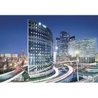 Komar Fototapete "La Defense - Größe 368 x 254 cm" bedruckt glatt Wohnzimmer, Schlafzimmer