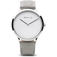 Bering - Armbanduhr - uni - Classic - silber glänzend - 14937-104