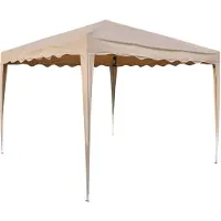 Huismerk Pavillon Faltbar 3x3 m Beige