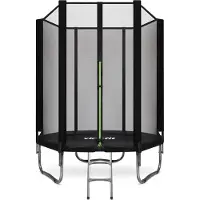 VirtuFit Fitness-Trampolin mit Sicherheitsnetz