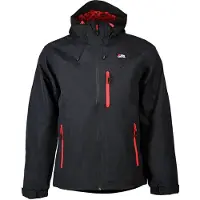 Abu Garcia Rainjacket Black XL Regenjacke Angeljacke mit Kapuze wasserdicht atmungsaktiv