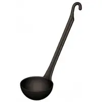 Paderno Suppenkelle Series 12900 Pa+plus Black 10 cm Kurzer Griff