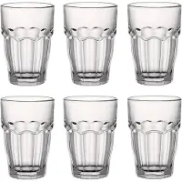 Bormioli Rocco 24 x Rock Bar Trasparente Longdrink 37cl * - stapelbar (transparent) - (gehärtet)