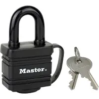 Master Lock Stahl Laminiertes Beschichtetes Vorhängeschloss