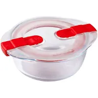 Pyrex Schüssel rund mit Deckel, 14 cm - | Cook & Heat