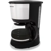 Tomado TCM1201S - Kaffeemaschine - Filter 1x4 - 10 Tassen - Schwarz/RVS