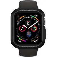 Spigen Rugged Armor Case für die Apple Watch Series 4-6 / SE - 40 mm - Schwarz