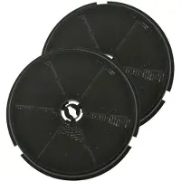 Amica KF 17980, Filter für Dunstabzugshaube, Schwarz, Karbon, , 2 Stück(e), 190 mm