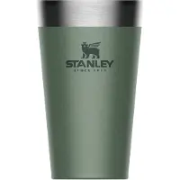 Stanley Reisebecher Adventure Stacking Vacuum Pint Hammertone Grün 0,47L