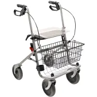 Drive Medical Standard Rollator Cristallo, silber- 9,1 kg