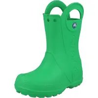 Crocs Handle It, Stiefel, Regenstiefel, Uni, Kind, Grün, Einfarbig