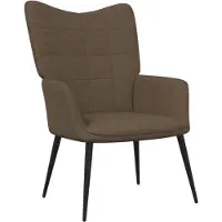 vidaXL Relaxsessel Braun Stoff