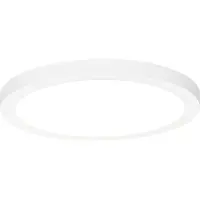 QAZQA Aufbau- oder Einbaustrahler weiß 30 cm inkl. LED 3-Stufen-Dim-to-Warm mit Dip-Schalter - Trans
