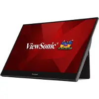 Viewsonic TD1655, 39,6 cm (15.6"), 1920 x 1080 Pixel, Full HD, LED, 6,5 ms, Schwarz, Silber