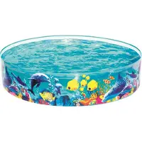 Bestway 55030 Runder Aufblasbarer Pool