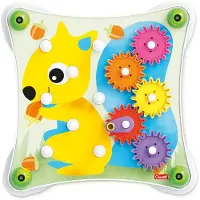 Quercetti Jumbo Gears Bau- und Zahnradspielzeug für Kinder