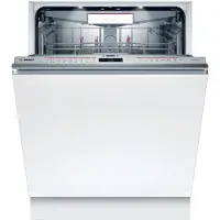 Bosch Serie 8 SMV8YCX01E, Voll integriert, Standardgröße (60 cm), Silber, Tasten, TFT, 1,75 m