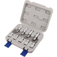 Irimo bitstoppesæt unbrako 1/2 9 dele HEX 4, 5, 6, 7, 8 ,10, 12, 14, 17
