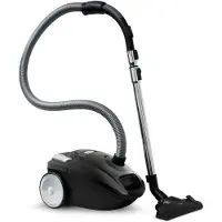 Inventum ST306ZZA Staubsauger – Staubbeutel 3 Liter – Schwarz, 700 W, Zylinder-Vakuum, Trocken, Staubbeutel, 3 l, HEPA