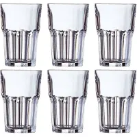 Arcoroc Wasserglaser/Trinkglaser - 6x - 350ml - Serie Granity