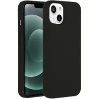 Accezz Apple iPhone 13 Mini Hülle - Silikon - - Backcover/Soft Case - Schwarz