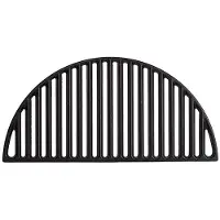 Patton Halbmond-Grillrost aus Gusseisen, 46.5x22.5cm