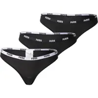 Puma 3er-Set Stringtangas 907590 Schwarz