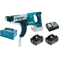 Makita DFR550RTJ Schnelles Schrauben mit Zuführautomatik