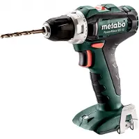 Metabo PowerMaxx BS 12, Handbohrmaschine, Ohne Schlüssel, Schwarz, Grün, 1400 RPM, 1,8 cm, 1 cm