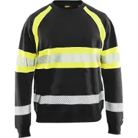 Blakläder High Vis Sweater - M - Schwarz/Gelb