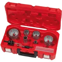 Milwaukee Bi-Metal Contractor Holesaw Set Bi-Metall Contractor Lochsägen - Sets