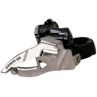 Sram X0 2x10 A. Baja 31.8/34.9 38/36 Doble Tir Front Derailleur Schwarz,Silber 2 x 10s